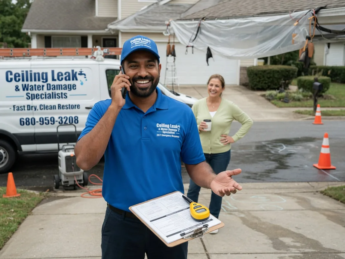 Ceiling Leak Cleanup Brockport, PA FAQs